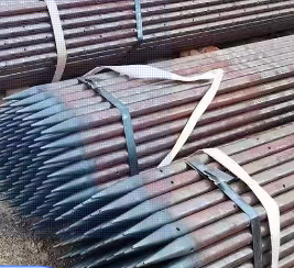 萍乡超前小导管预埋钢管出尖打孔焊倒刺无缝焊管厂